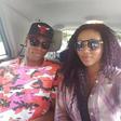 Clinton Njie and Syndy Emade pose for selfie