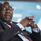 South African Finance Minister Nhlanhla Nene takes part in a discussion on "Challengers of Job-Rich and Inclusive Growth: Growth and Reform Challenges" during the World Bank/IMF Annual Meeting in Washington October 8, 2014.      REUTERS/Joshua Roberts