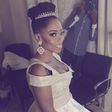 Tosyn Bucknor at her wedding