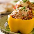 Beef stuffed peppers