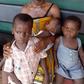 Njideka Okoye and her three children