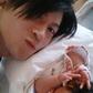 Popular Japanese heavy metal singer, Nao Hazuki, shared a photo, claiming his new born daughter flipped rock and roll sign at just 10 days old