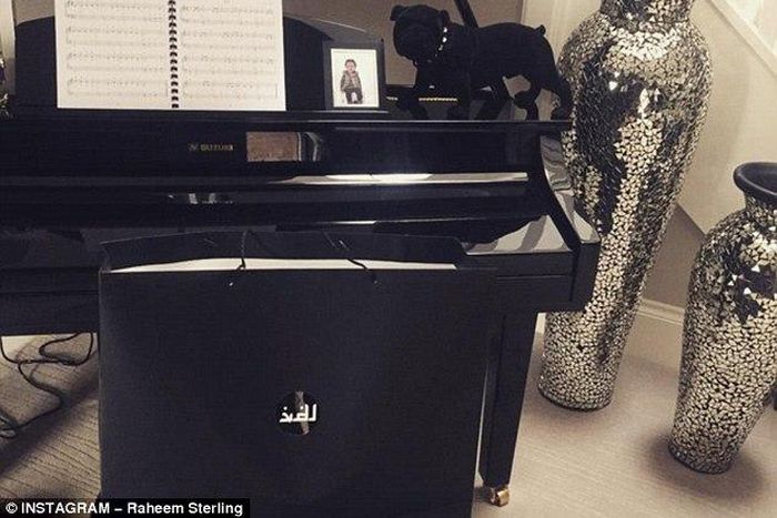 Raheem Sterling splashes N3m on new piano