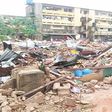 Demolished buildings in Lagos