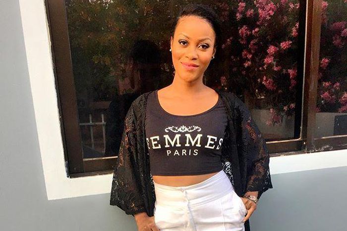 Nollywood actress, Damilola Adegbite, showing off perfect post baby body in new photos