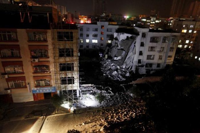 China serial blasts suspect killed in explosion - Xinhua