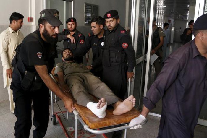 Taliban gunmen kill 17 in attack on Pakistan air force base