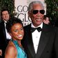 morgan-freeman and step daugther