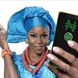 Popular Nigerian artiste, Omawunmi on a Glo Xchange commercial