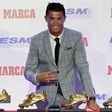 Insatiable Ronaldo collects fourth Golden Shoe award