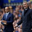 Soccer-Mourinho clashes with Martinez after Everton loss