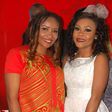 Doris Simeon and Tamara Eteimo at the Lagos premiere of 'Unblissful.'