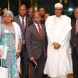 President Muhammadu Buhari at a meeting with NDDC officials on August 26, 2015