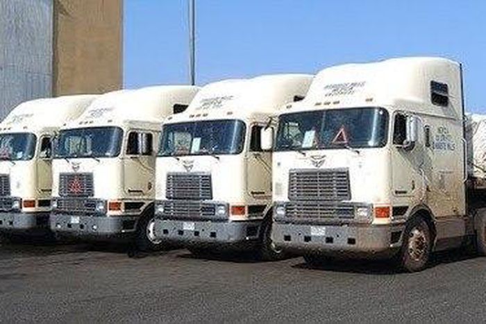 Dangote Cement trucks