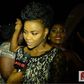 Toni Tones photobombs Kehinde Bankole's interview