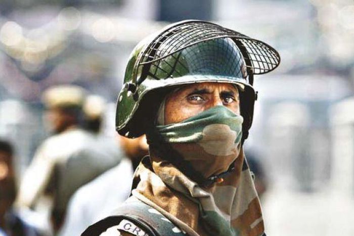 Militants fight their way into army base in Indian Kashmir, officer says