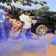Ugandan police fire tear gas again at rally of Museveni's rival