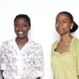 The three Ugandan girls that make up Team Code Gurus