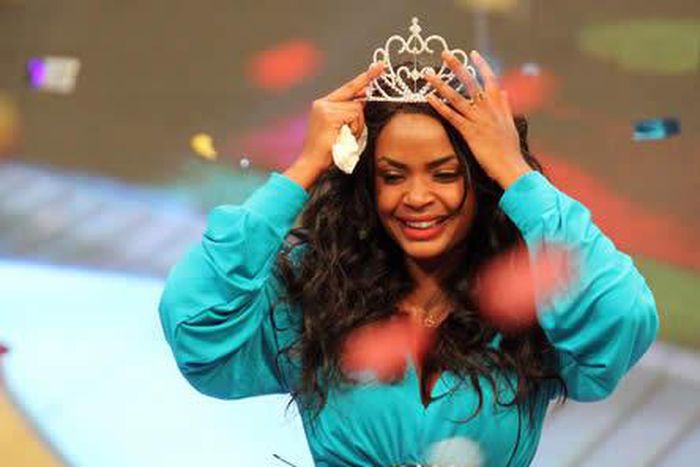 Dillish Matthews in 2013 when she won Big Brother Africa: The Chase