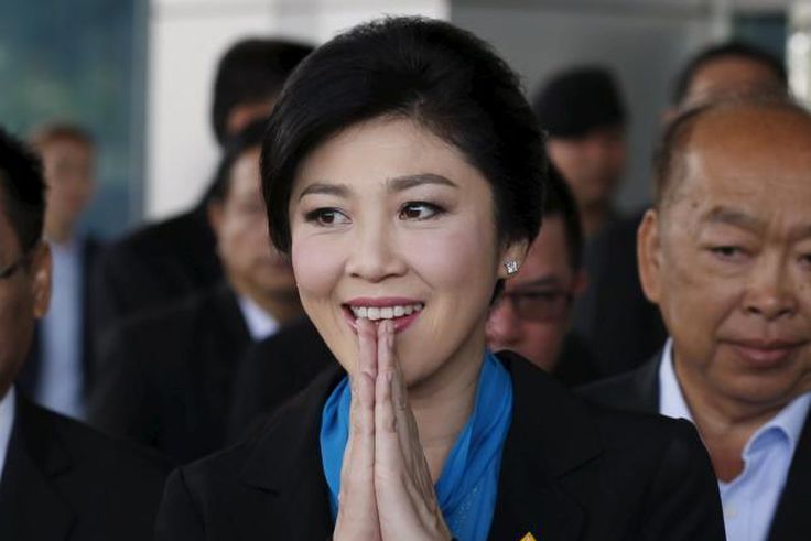 Former Thai PM appears at Supreme Court over doomed rice subsidy scheme