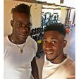 Nnamdi Oduamadi and Mario Balotelli