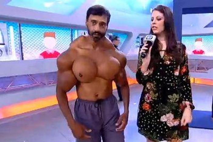 Vladimir settles for fake muscles, tired of being thin