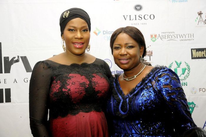 Stephanie Linus at the Abuja premiere of 'Dry'