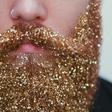 Beardie gang men are now covering their beards in glitter for Christmas