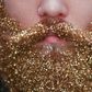 Beardie gang men are now covering their beards in glitter for Christmas