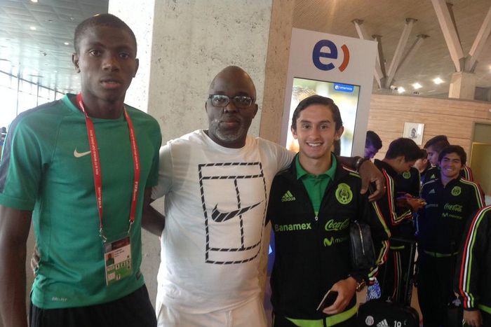 Amaju Pinnick and Victor Osimhen