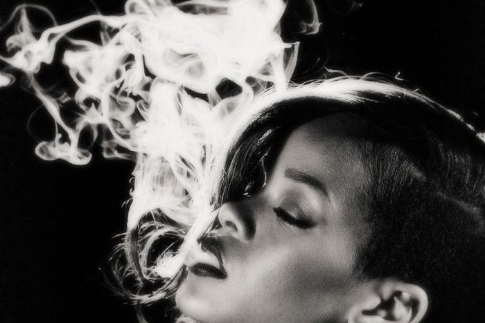 Rihanna smoking weed