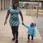 Mercy Johnson with a baby bump