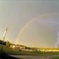 Lightning strikes around Rainnbow
