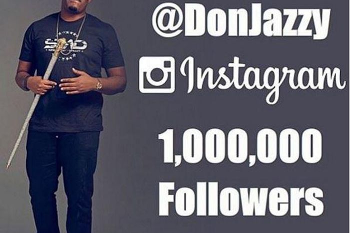Don Jazzy hits one million followers on Instagram