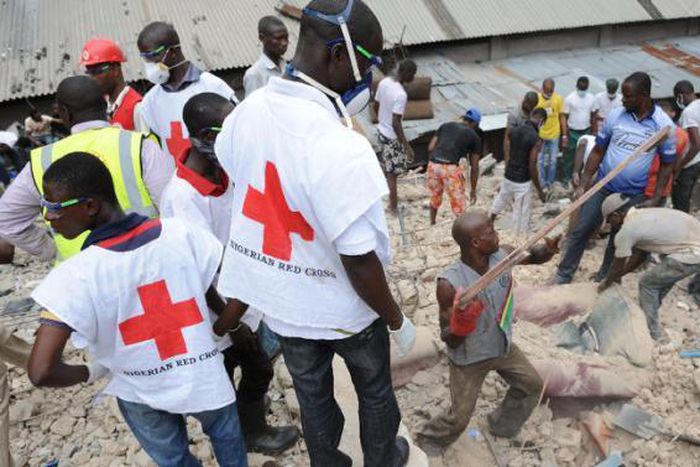 NEMA says collapsed two-storey building was originally a bungallow