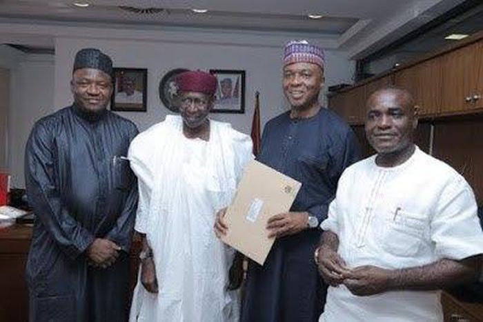 Senate President, Bukola Saraki receives second ministerial list on October 12, 2015
