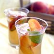 Ginger peach ice tea