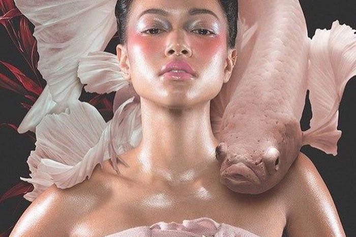 Model, Karrueche Tran for Schon magazine