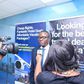 Onyeka Akumah speaking to the press at the launch event