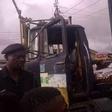 Driver electrocuted after trailer touches high tension wire at Isolo, Lagos State