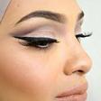 Winged eyeliner