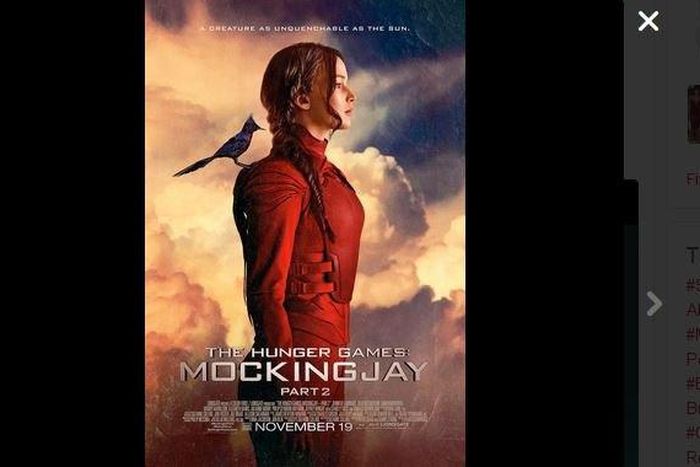 Hunger Games: Mockingjay Part 2 cover