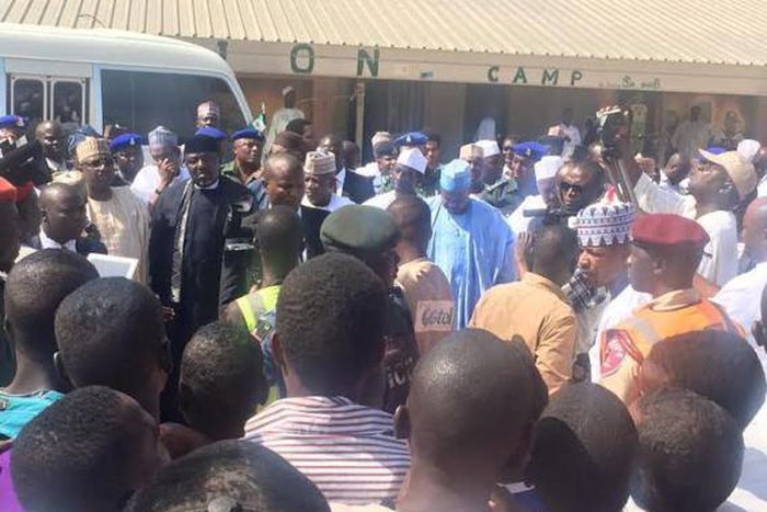 APC governors visit Internally Displaced Persons in Adamawa State