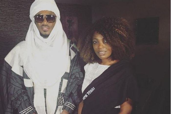 Annie and 2face Idibia