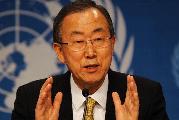 Ban Ki-moon commends Buhari's determination to fight Boko Haram