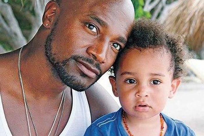 Taye Diggs and son, Nathaniel