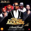 Official re-opening of Aramis lounge tonight