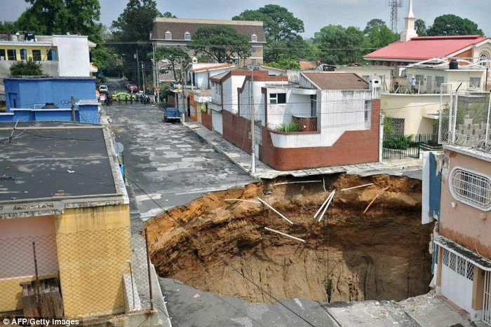 At least two dead, 200 missing after mudslide in Guatemala