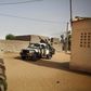 Soldiers from the Waraba Battalion, an EU-trained Malian army battalion, ride in military vehicles in Gao July 8, 2013. Picture taken July 8, 2013. REUTERS/Malin Palm