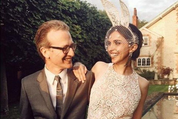 He might be Prince Philip’s godson, but designer Ashley Hicks departed from convention after he tied the knot in society’s first ever ‘Instagram wedding’